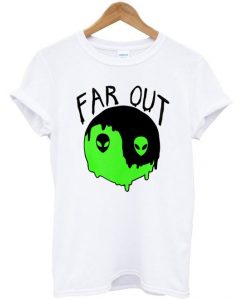 Alien Yin Yang Far Out T shirtDAP