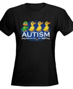 Autism-ugly-duckling-blk Women's Classic T-ShirtDAP