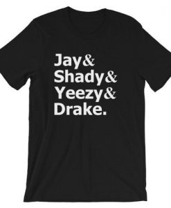 Best Rappers Roll Call T-Shirt DAP