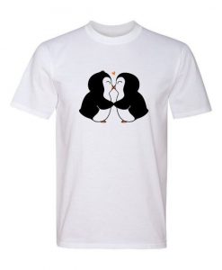 CLEARANCE, Penguins In Love Tee, Penguin TShirtDAP