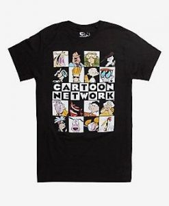 Cartoon Network Checkered Box Characters T-ShirtDAP