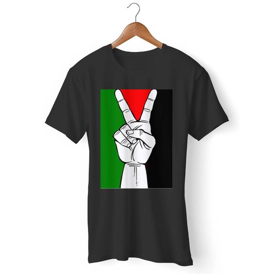 Free Palestine Gaza Conflict Political Gildan Man's T-Shirt DAP