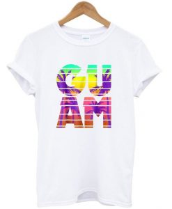 GUAM retro t-shirtDAP