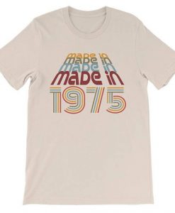 Groovy Made in 1975 Retro Vintage 70s Short-Sleeve Unisex T-Shirtdap