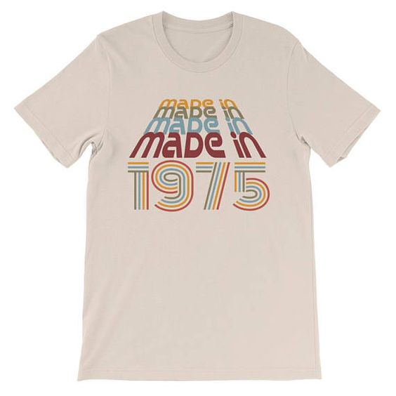 Groovy Made in 1975 Retro Vintage 70s Short-Sleeve Unisex T-Shirtdap
