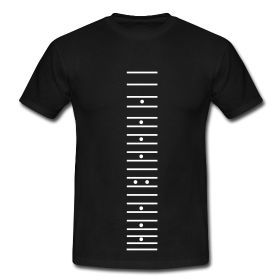 Guitar fret t-shirt DAP