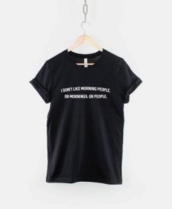 Twenty One Pilots Trench Album Cover T-Shirt DAPI Don't Like Morning People T-ShirtDAP