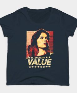 I Know My Value - Nerd - T-Shirt DAP