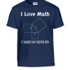 I Love Math TshirtDAP