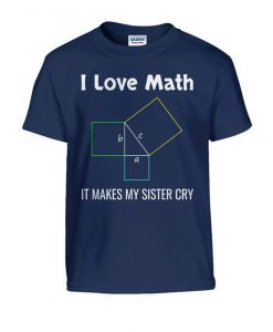 I Love Math TshirtDAP