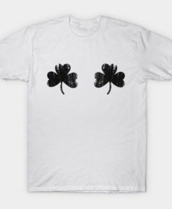 Irish Shamrock Boobs Saint St.Patrick's T-Shirtdap