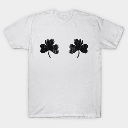 Irish Shamrock Boobs Saint St.Patrick's T-Shirtdap