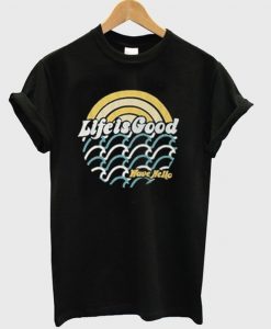 Life Is Good Wave T-Shirt DA5D