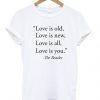 Love is You TSHIRT DAP