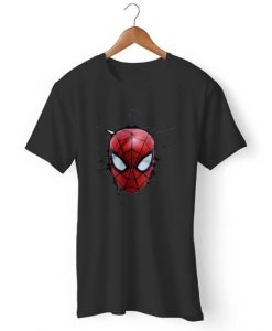 Marvels Spiderman Face Man's T-Shirt DAP