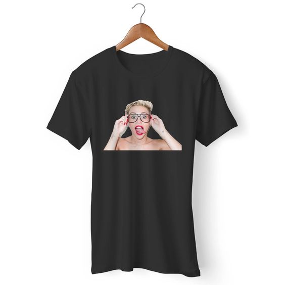 Miley Cyrus Smile Man's T-Shirt DAP