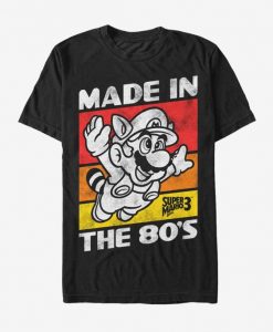 Nintendo Raccoon Mario Made in the 80's T-ShirtDAP