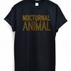 Nocturnal Animal, Night Owl, Retro Style Grunge Aesthetic T-Shirt DAP