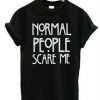 Twenty One Pilots Trench Album Cover T-Shirt DAPNormal People Scare Me Letters Print Women TshirtDAP