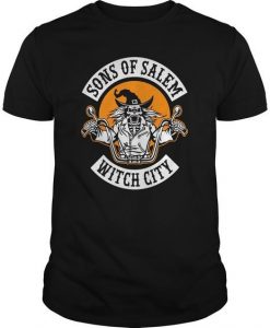 Order this limited edition Sons Of Salem Biker T-Shirt DAP