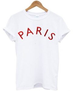 Paris font t-shirt DAP