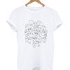 Preppy Figure and Cartoon Graphic T-ShirtDAP