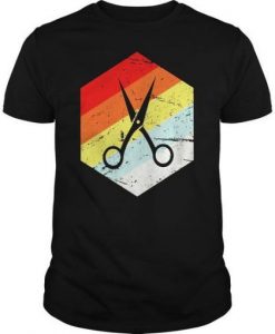 Retro Vintage Scissors T-Shirt DAP