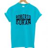 Roberto Duran Retro Style Boxing T ShirtDAP