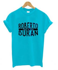 Roberto Duran Retro Style Boxing T ShirtDAP