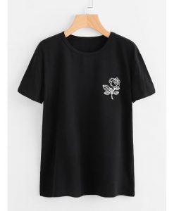 Rose Print T-shirtDAP