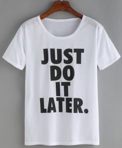Shop Letter Print White T-shirt DAP