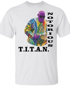 Thanos Biggie smalls Notorious Titan shirt DAP