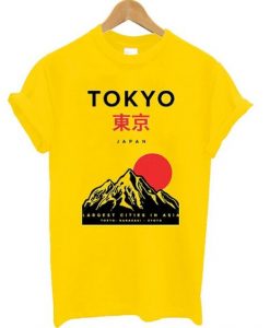 Tokyo Japan Mountain Fuji T Shirt DAP