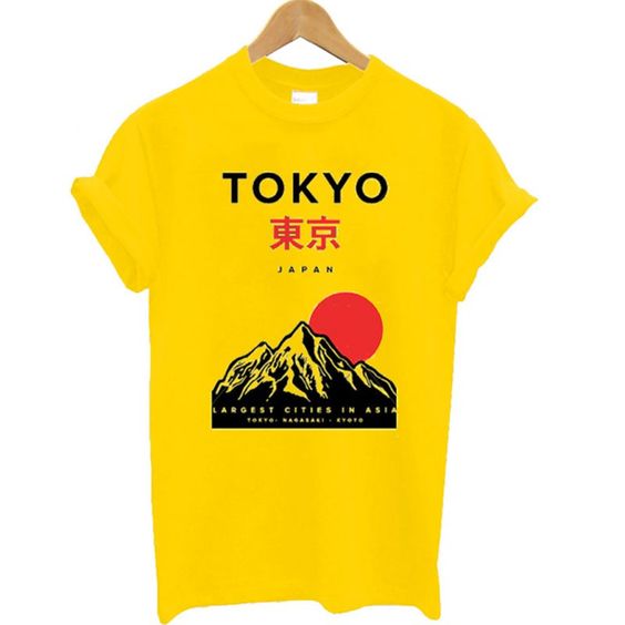 Tokyo Japan Mountain Fuji T ShirtDAP