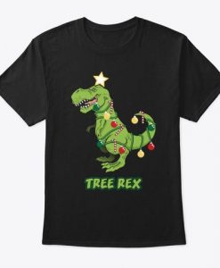 Tree Rex Dinosaur Christmas Shirt DAP