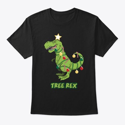 Tree Rex Dinosaur Christmas Shirt DAP