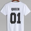 White Queen Print T-shirtDAP