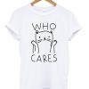Twenty One Pilots Trench Album Cover T-Shirt DAPWho Cares Cute Cat T-shirtDAP