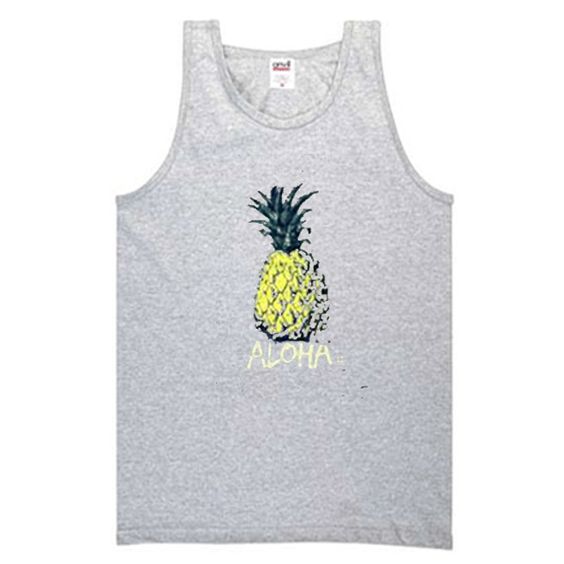 aloha pineapple tanktopDAP