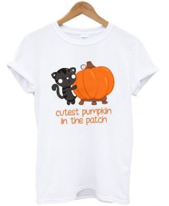 cutest pumpkin in the patch t-shirtDAP