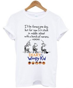 diary of a wimpy kid movie t-shirt DAP