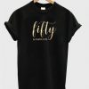 fifty and fabulous t-shirtDAP