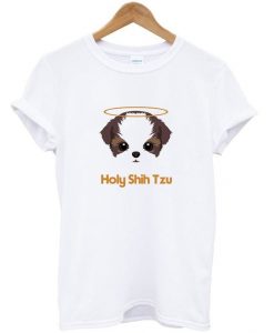 holy shih tzu t-shirtDAPholy shih tzu t-shirtDAP