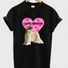 i love afghans dog t-shirt DAP