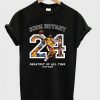 kobe bryant 24 greatest of all time t-shirtDAP