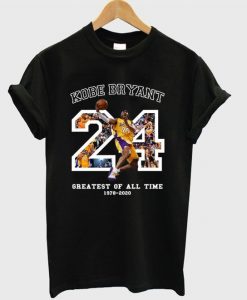 kobe bryant 24 greatest of all time t-shirtDAP