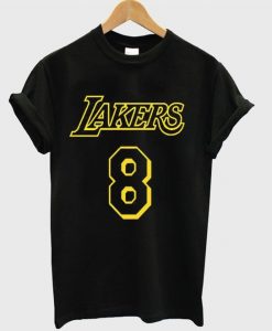 lakers 8 t-shirtDAP