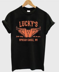 lucky's spread eagle t-shirtDAP