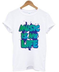 music is my life t-shirtDAPmusic is my life t-shirtDAP