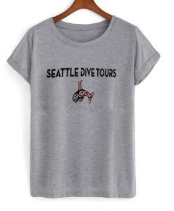 seattle dive tours t-shirtDAP